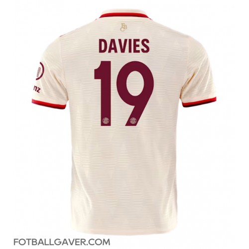 Bayern Munich Alphonso Davies #19 Fotballklær Tredjedrakt 2024-25 Kortermet Bayern Munich Alphonso Davies #19 Fotballklær Tredjedrakt 2024-25 Kortermet